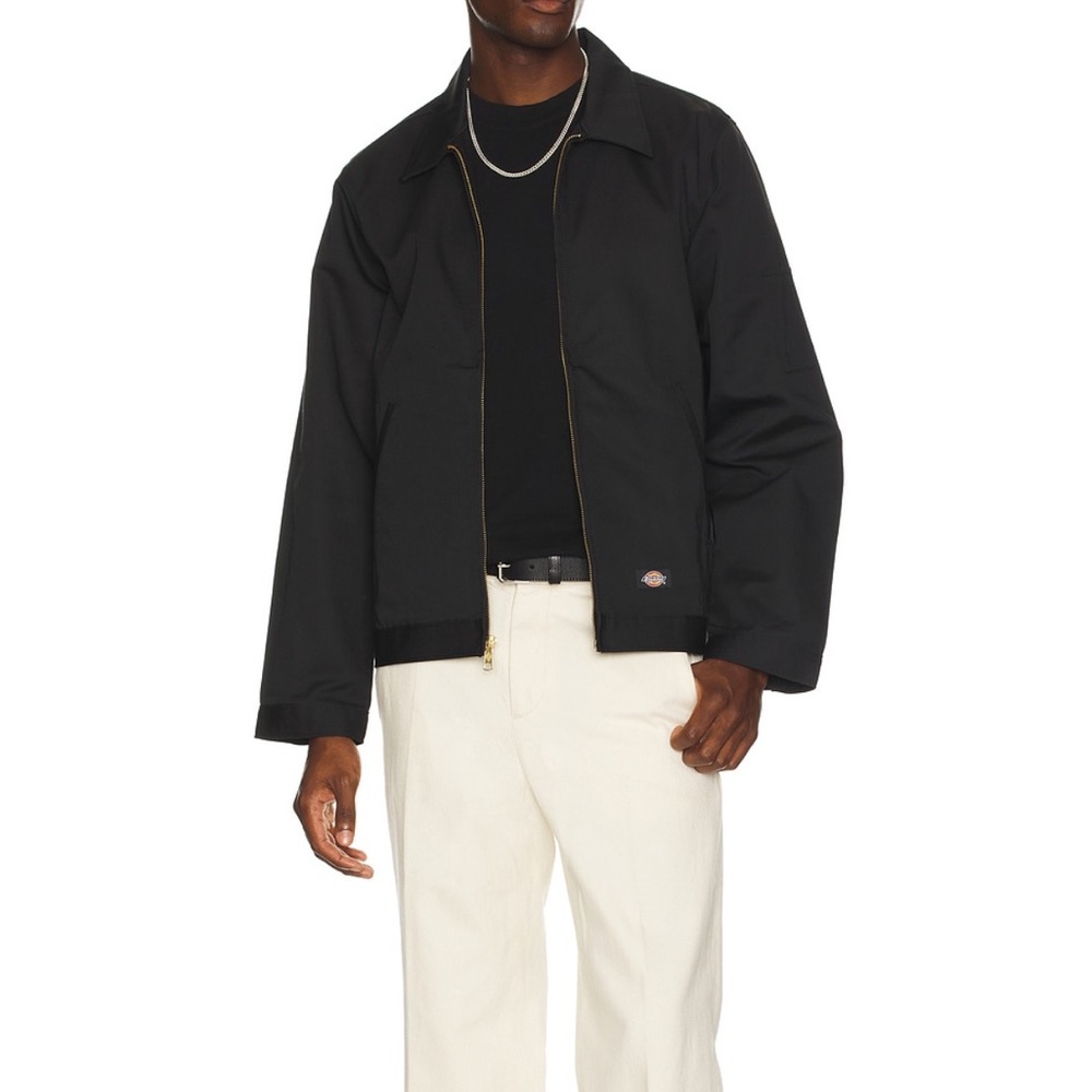 Dickies Unlined Eisenhower Jacket in Black sz M